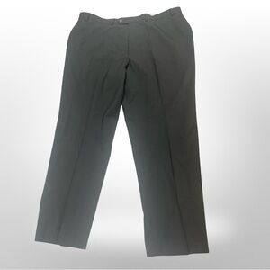 Ralph Lauren -Lauren  Men’s Black 40x30 Dress Pants Flat Front Dress Office